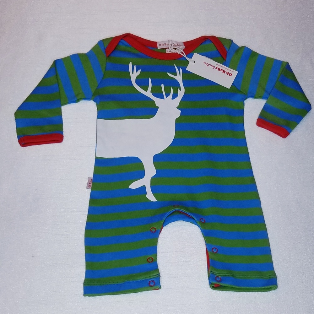 Oh baby London Boys 0/3 months One piece playsuit